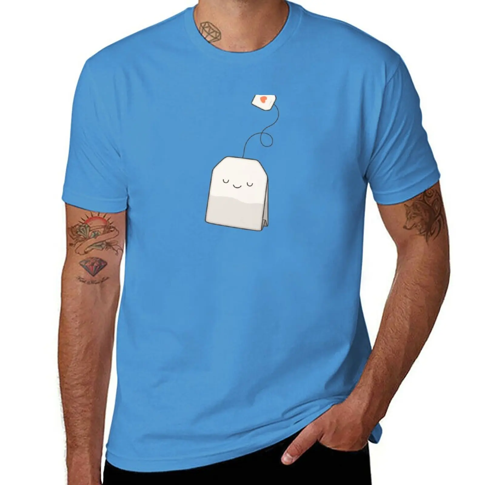 

Tea time T-Shirt Short sleeve tee customized t shirts heavyweight t shirts sweat shirts mens t shirts casual stylish