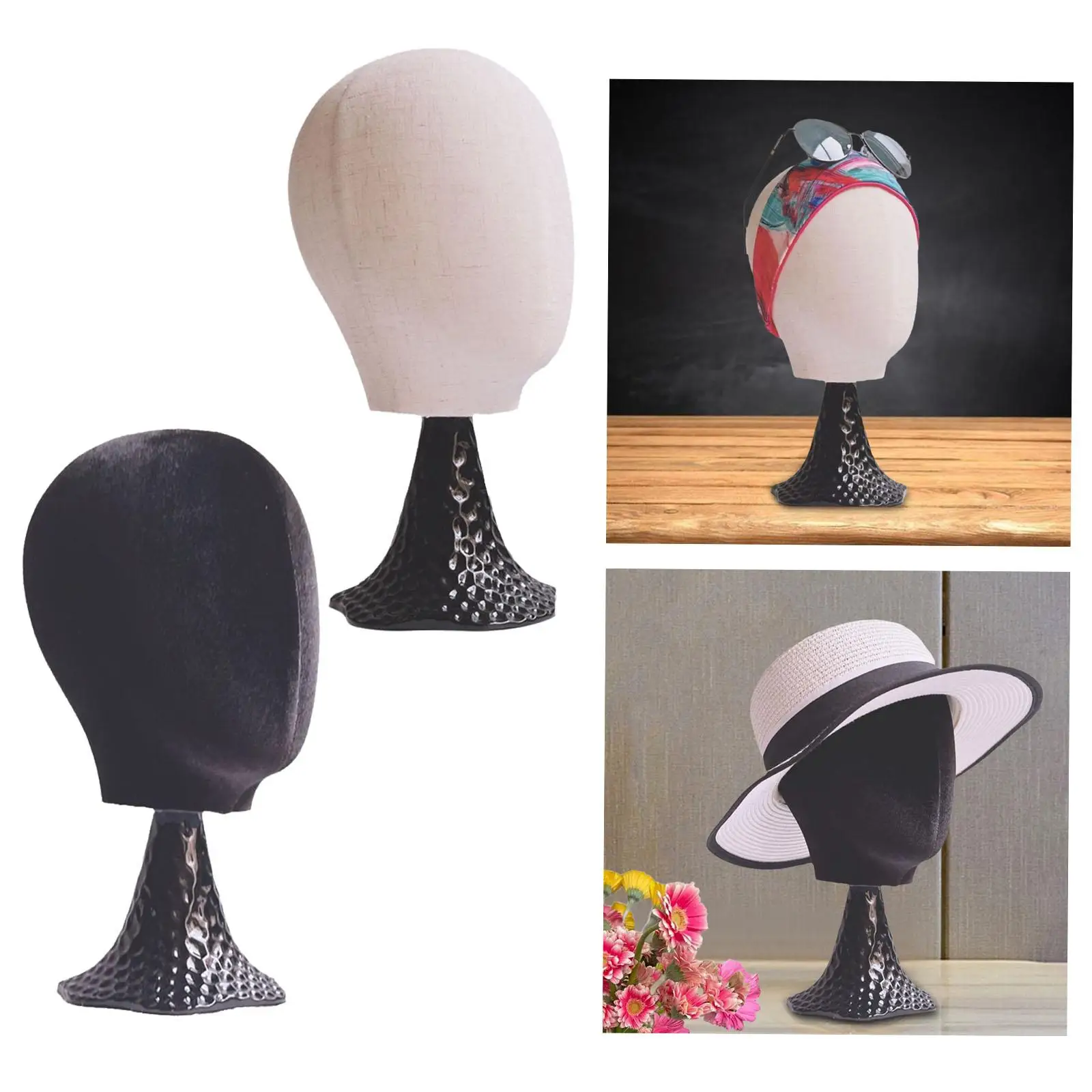 

Manikin Head Hat Rack Head Multipurpose Hat Display Head Mannequin Head Model for Shopping Mall Home Salon Styling Drying
