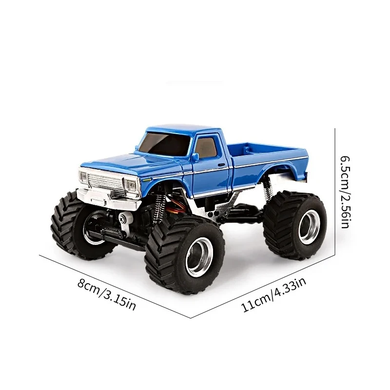 Mini Rc Car Full-scale Profession Off Road Car 4WD 2.4G Remote-controlled Climbing Car Tabletop Model Electric Vehicle Toys