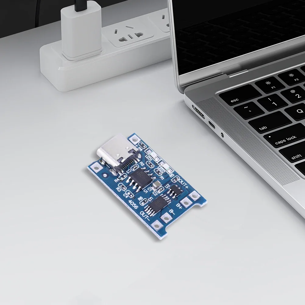 30-100pcs TP4056 Lithium Battery Charger Module 1A Portable Battery Charger Panel Type C 4.5V-5V for Lithium Batteries