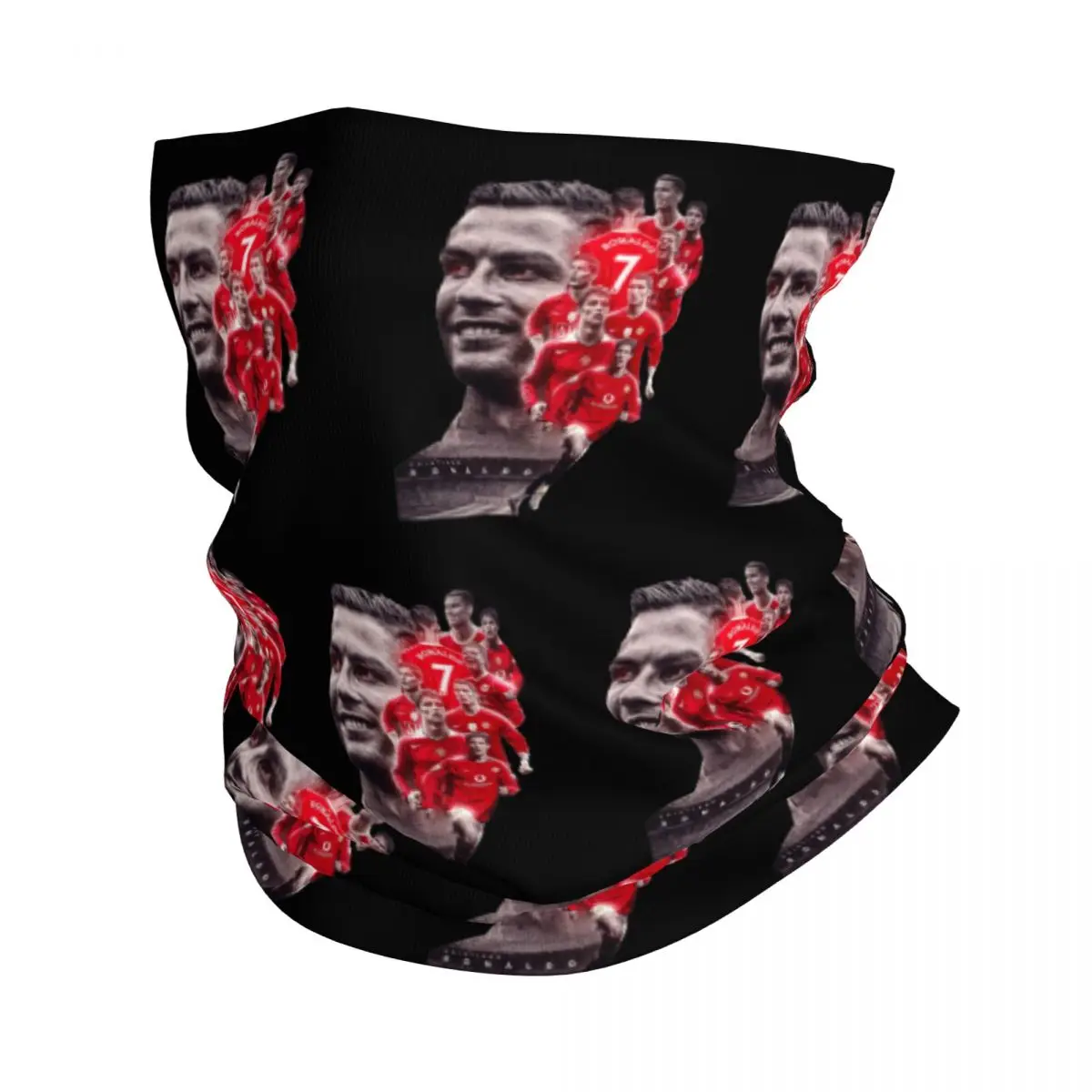 

Number 7 Football Ronaldo Soccer Bandana Neck Gaiter Balaclavas Magic Scarf Multi-use Headband Outdoor Sports Unisex Adult