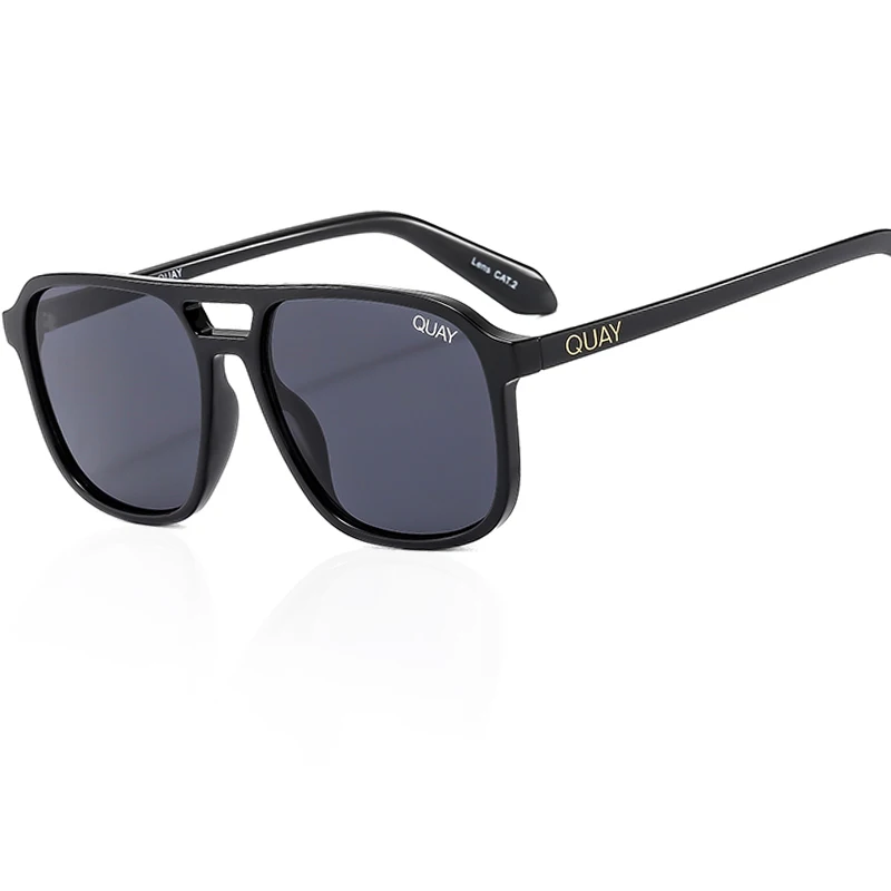 Quay On the Fly Sunglasses Brand Design Sunglasses Women Sun Glasses for Women Female Double Bridges Sunglasses Oculos Feminino 6