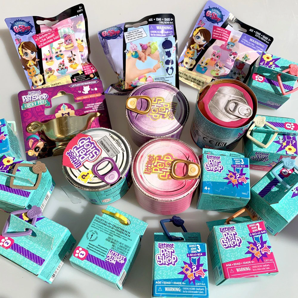 

Original Littlest Pet Shop With Box Genuine LPS Cat Toys Rare Collection High Quality Action Figure Model Pet Doll Birthday Gift