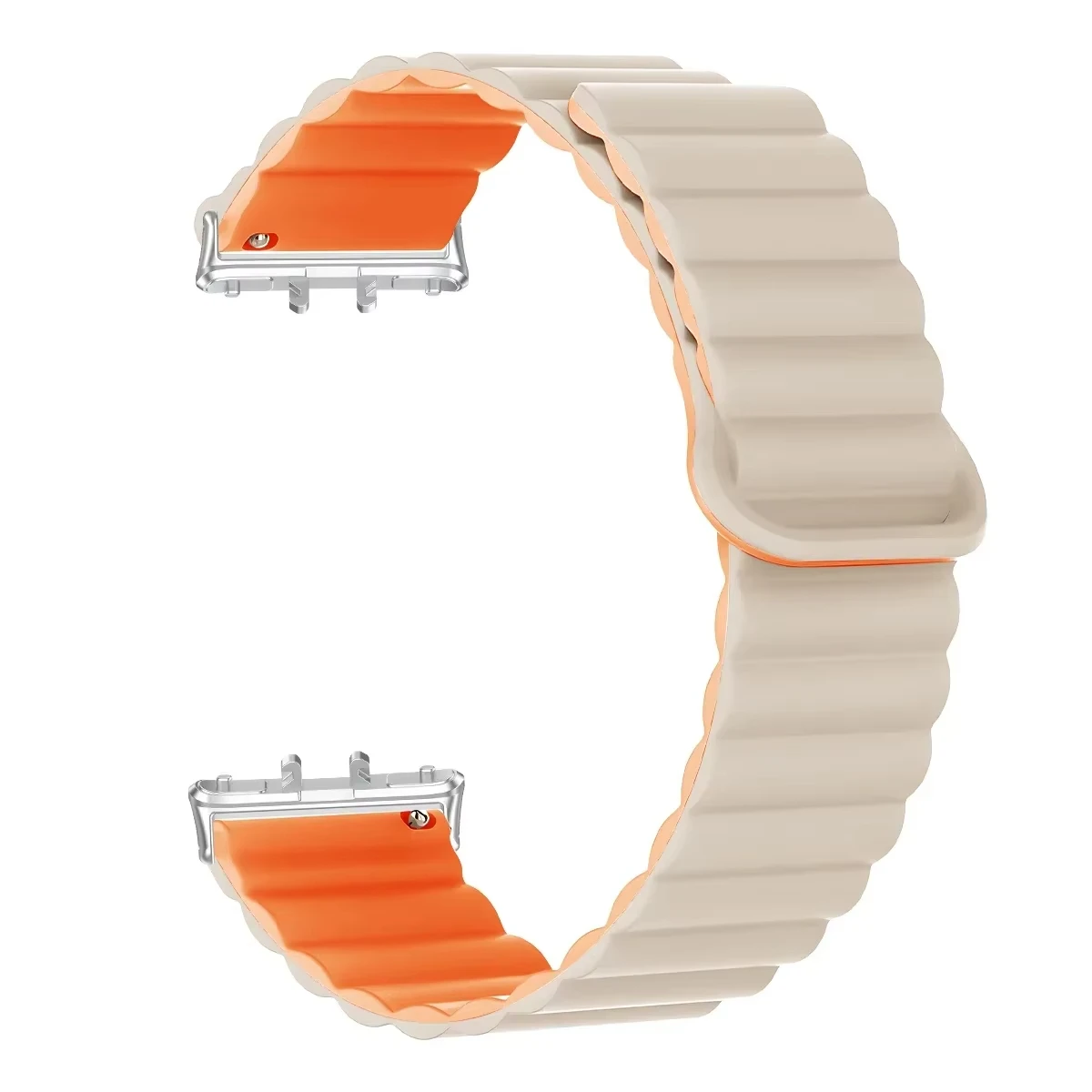 Magnetic Silicone Sport Watch Band - Unisex Fitness Bracelet Accessory