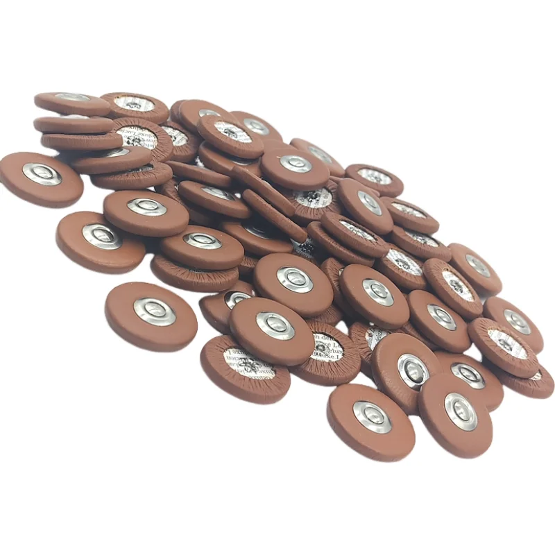 Sax Pads 20pcs 18mm-47mm genuine Goat Leather Pads for Alto/ Tenor/ Soprano Baritone Saxophone Metal Resonator Repair Parts saxophone pads saxophone accessories