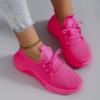 Women's summer breathable mesh flat shoes women's shoes casual sports shoes, clearance free shipping 1