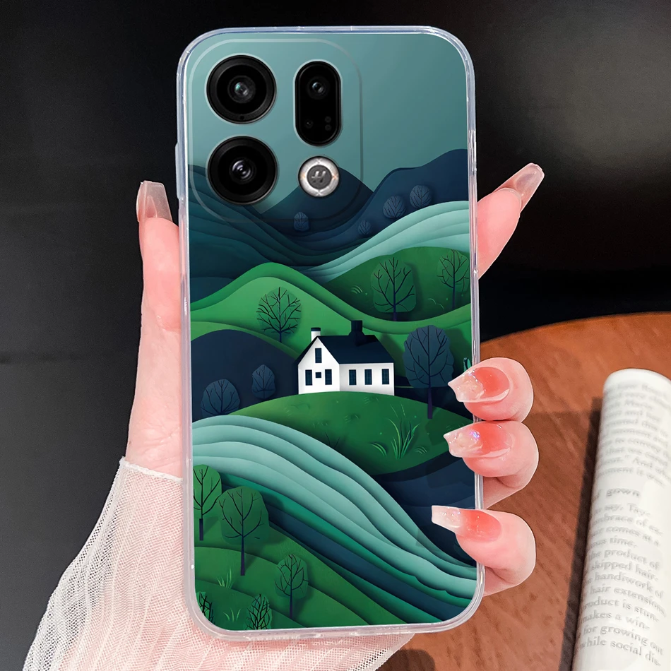 Lovely Fish Pattern Soft TPU Clear Silicone Shockproof Phone Case