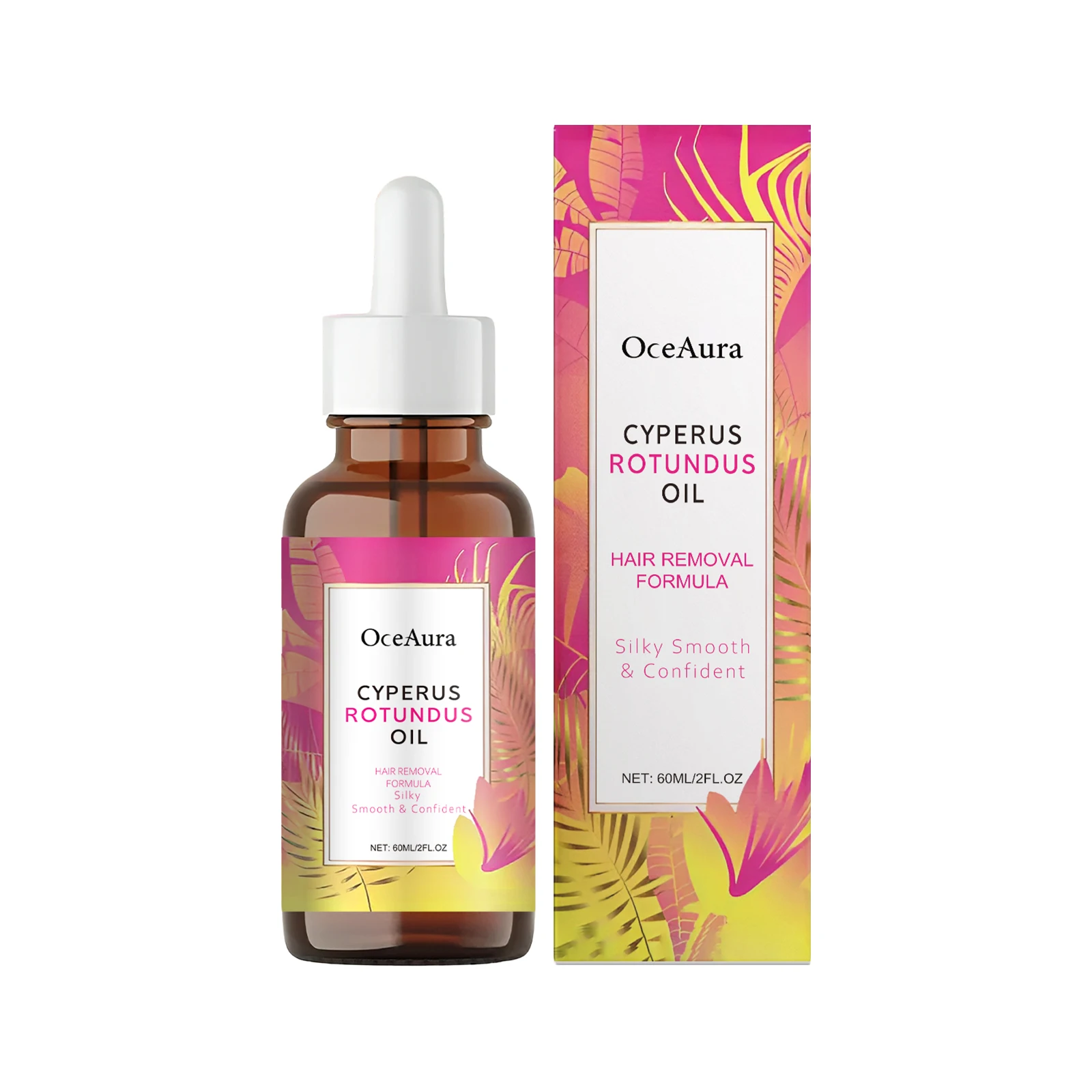 Oceaura Hair Removal Care Oil Moisturizing Gentle Remove Hair Smoothing Pore Shrink Nourishing Non-irritating Mild For Skin Care_voghion.com