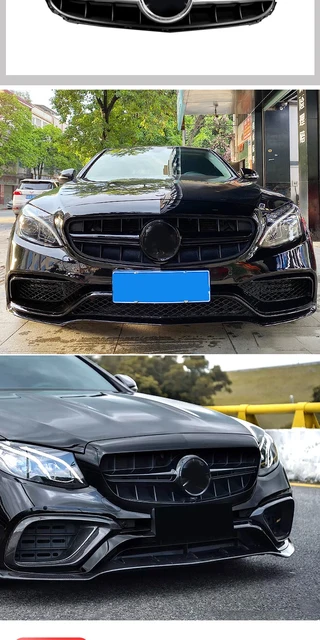 Front kühler Kühlergrill Stoßstange Grill Gitter Tuning für Mercedes C207  W207 A207 Benz E Coupé 2009-2012 E200 E260 E320 E350 E400 E500 - AliExpress