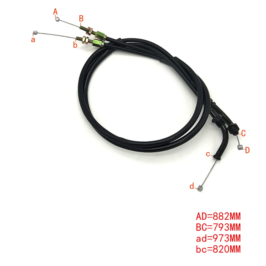 Motorcycle Throttle Accelerator Cable Honda Nsr250 Mc21 Parts Honda