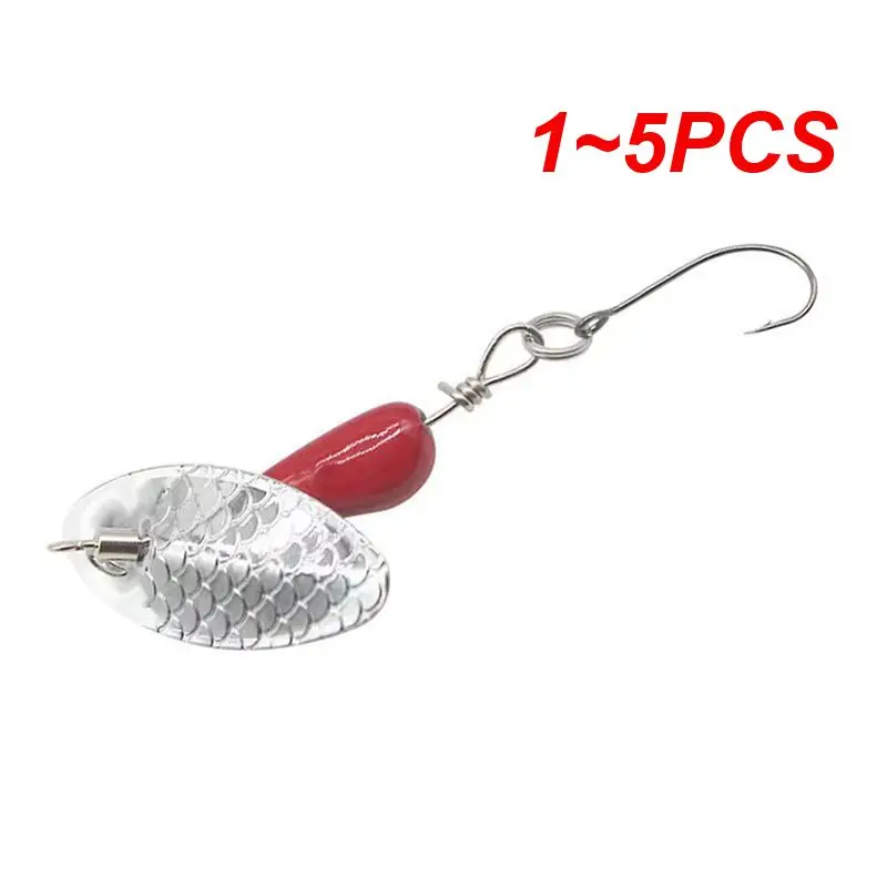 1 ~ 5Pcs Spoon Spinner Bait 3/4.5G Metal Bait Wobblers Artificiali Crankbaits Jig Sequin Lure Attrezzatura Da Pesca