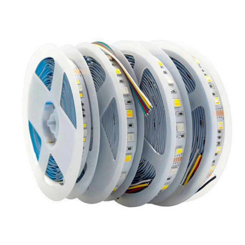 

4in1 5in1 RGBW 5050 Led Light Strip 12v 24V 5M 60/90led/s 12V 24V Led Strip Waterproof Room Decorations for Men RGB Light Lamp