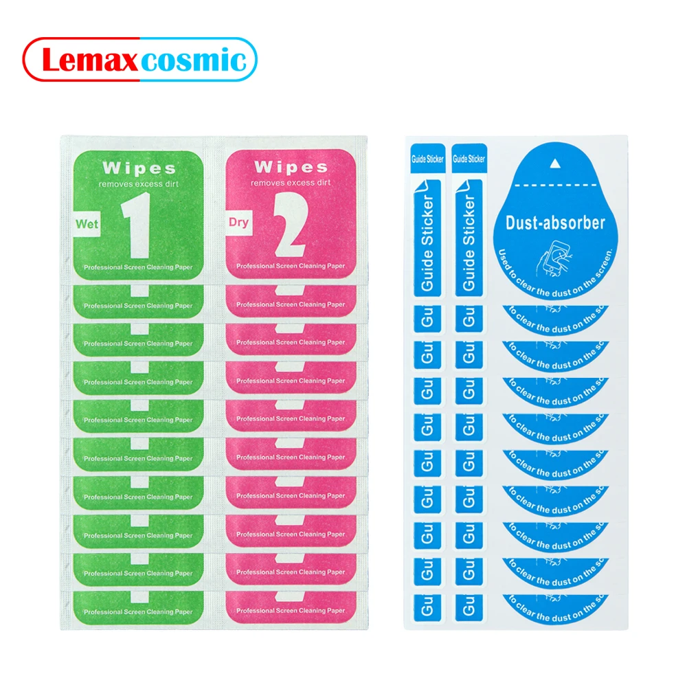 Salviette Antipolvere In Tessuto Pulito Per Schermo Wet Dry Paper Guide Sticker Assorbitore Dedust Per Sony Playstation Ps Portal Cleaning Kit