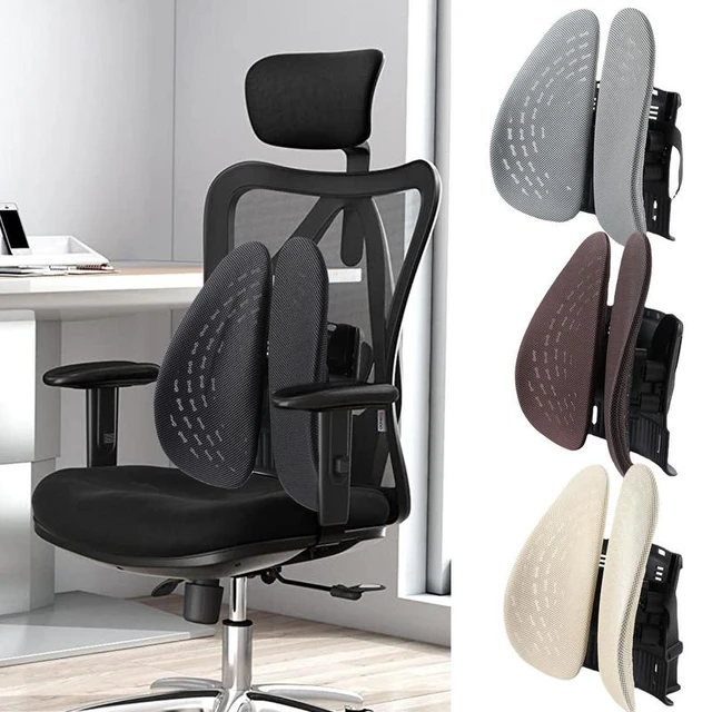 Lumbar Support Pillow For Offices Chair Car Lumbar Support Lumbar Pillow  For Chair Ergonomic Orthopedic Back Rest For Computer - AliExpress