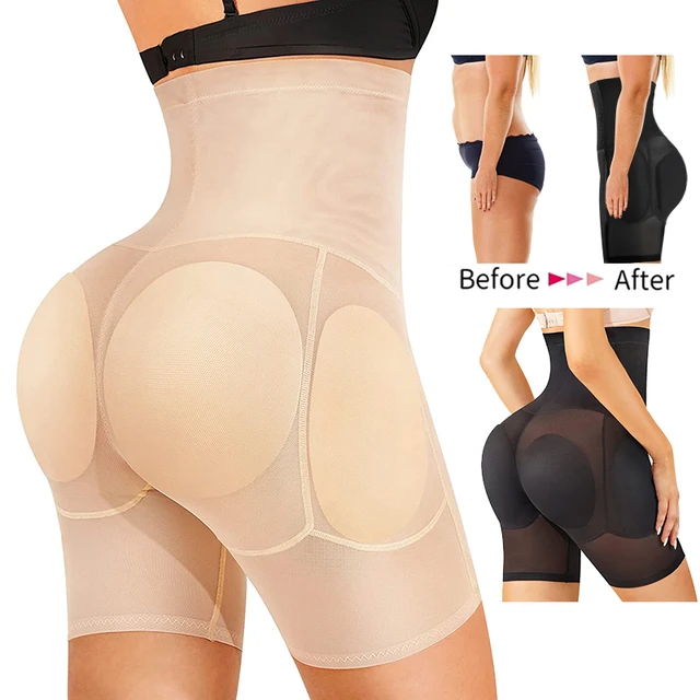 BBL Shorts Shapewear Butt Lifter Control Panties Body Shaper Fake Pad Foam  Padded Hip Enhancer Female Shapewear Hourglass Body - AliExpress