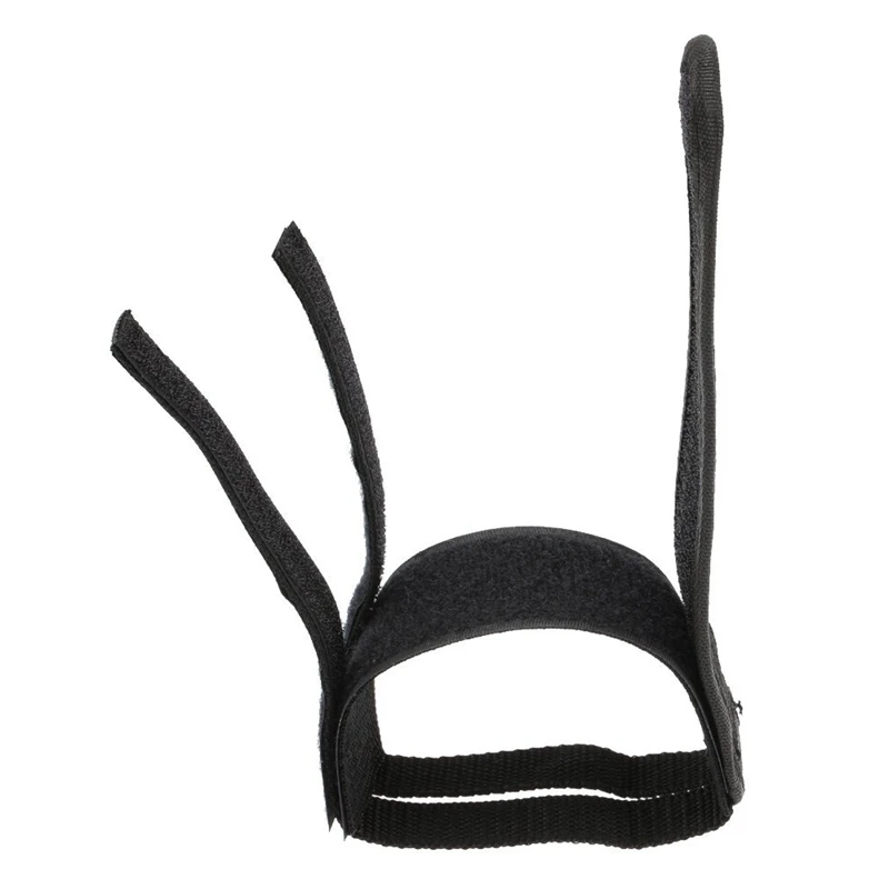 2X Soldier Fixed Gear Fixie BMX Bike Bicycle Anti-Slip Double Adhesive Straps Pedal Toe Clip Strap Belt Black