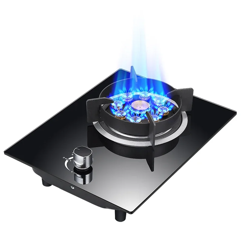 Single Stove Household Liquefied Gas Stove Desktop Embedded Natural Gas Flameout Protection Energy-saving Fire Cooktop