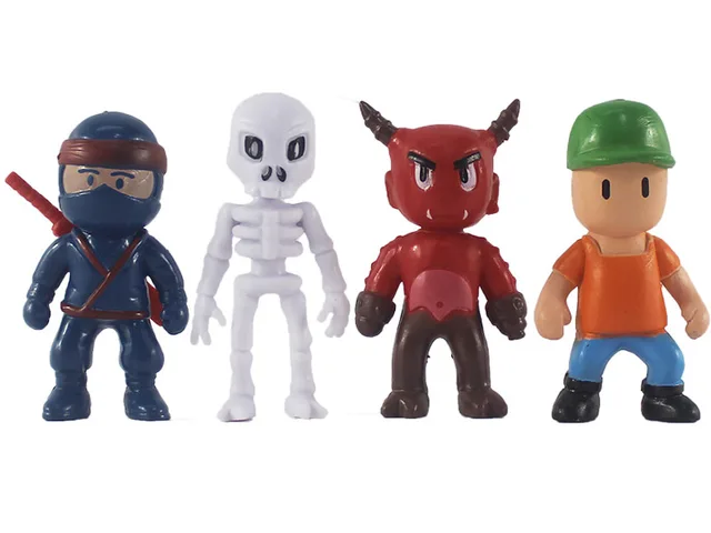 16pcs Stumble Guys Ação Figura Multiplayer Desafio Tipos De Anime Cartoon  Jogo De Desenhos Animados Em PVC Coleção De Modelos Brinquedos Infantis  Presentes - Escorrega o Preço