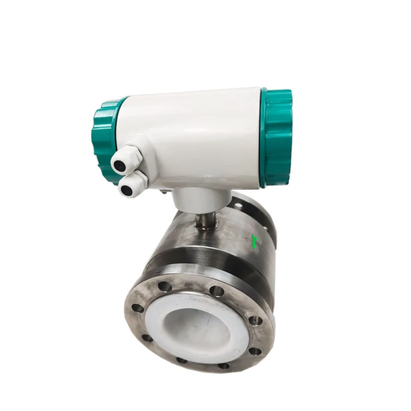 

The electromagnetic flowmeter for water treatment is waterproof dustproof and lightning proof