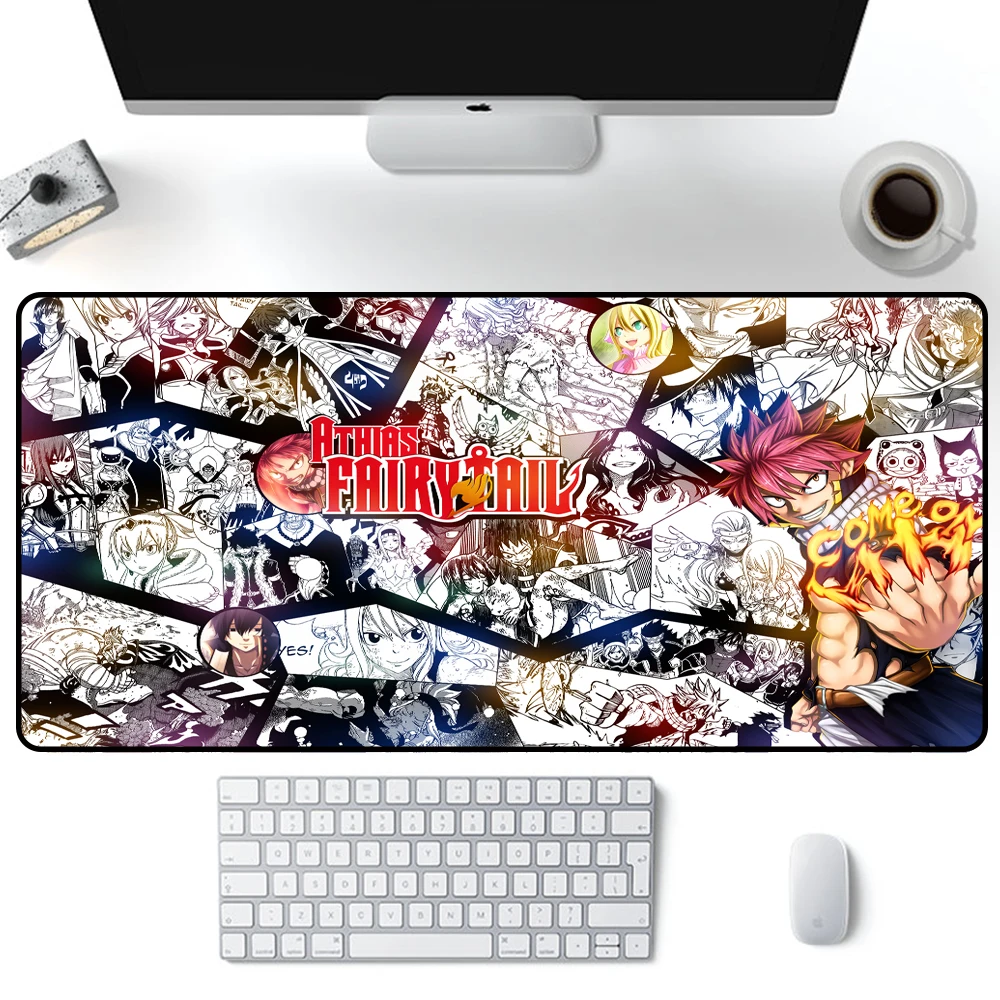 

Large Mouse Pad Laptop FAIRY TAIL Extended Pad on The Table Silicone Mat Hot Pad Gaming Table Computer Mat Gamer Carpet Padding