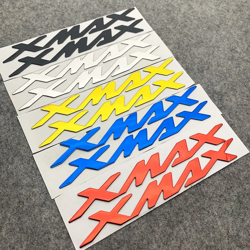 Motorcycle Stickers 3D Soft Adhesive Badge Stickers for XMAX125 250 400 xmax accessories