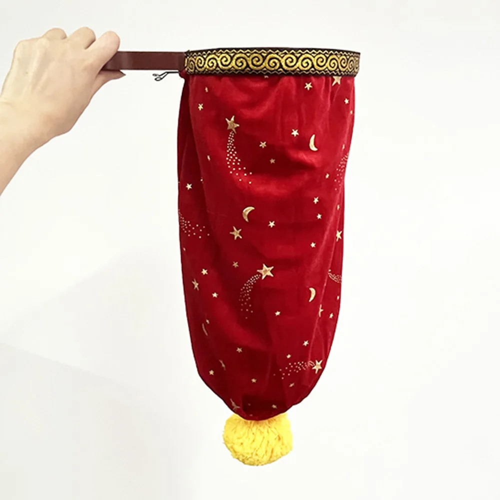 

Change Bag - Twice (Large, Ball, Red/Black) Magic Tricks Magician Appearing Vanishing Object Bag Funny Stage Gimmicks Illusions
