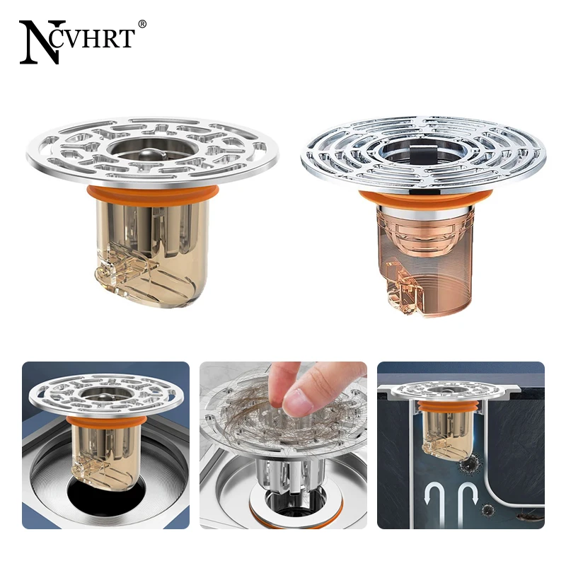 

Floor Drain Core Shower Floor Drain Plug Sewer Core Toilet Insect-proof Anti-odor Floor Drain Cover Bathroom Accessories