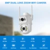 4K PTZ Wireless Outdoor Surveillance Camera 6