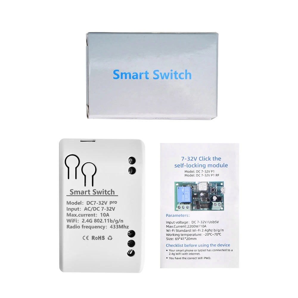 inteligente modulo de interruptor wi fi sem fio 05