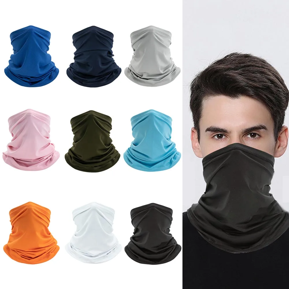 Description Picture 5 of itemBalaclava Cycling Neck Tube Scarf Snood Biker Face Ma Sk Warmer Multi Use Sports Neck Warmer Half Face Mask Men Women
