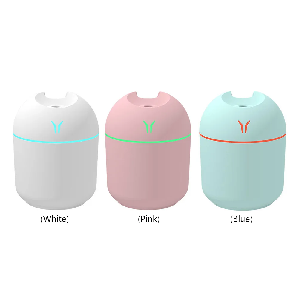 미스트 메이커 LED 라이트 보습 피부 아로마 테라피 가습기, 피로 해소 휴대용 용품, 친구 가족 선물