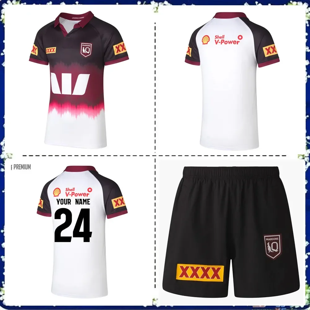 

2024 QUEENSLAND MAROONS MENS TRAINING RUGBY JERSEY 2024/25 QLD Maroons Jersey Harvey Norman TRAINING JERSEY size S--5XL