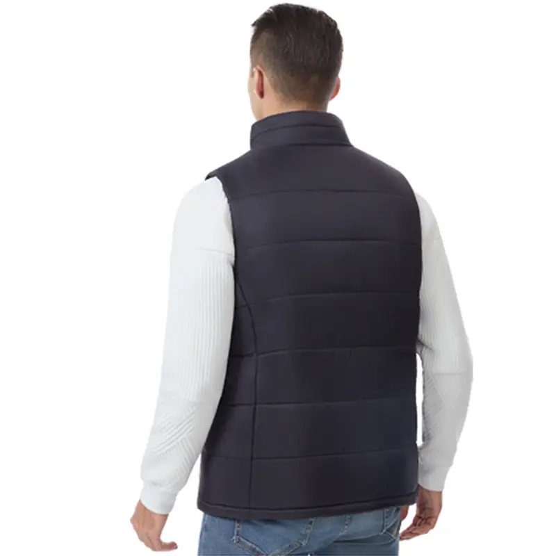 USB Heating Vest Men Winter Thick Sleeveless Jacket Infrared 28 Heating Areas Vest Winter Electric Heated Vests Plus Size 5XL - Image 3