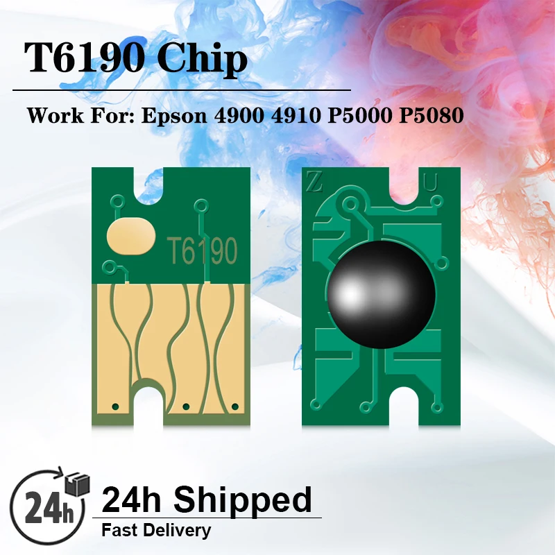 

T6190 Maintenance Tank Chip For Epson Stylus Pro 4900 4910 SureColor P5000 P5080 B300 B300DN B-310N B500 B510DN Waste Ink Tank