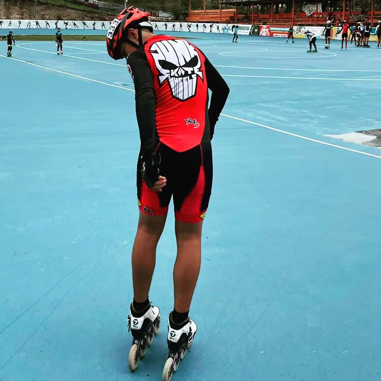 Ropa Licras Patinaje Velocidad Traje De Skate De Triatlón Para