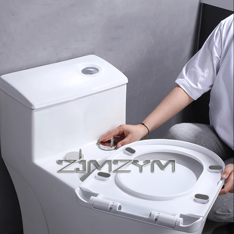 Toilet Seat Cover Household Universal Toilet Lid U/V Shaped Thickening Slow Drop Seat Cover Accessories