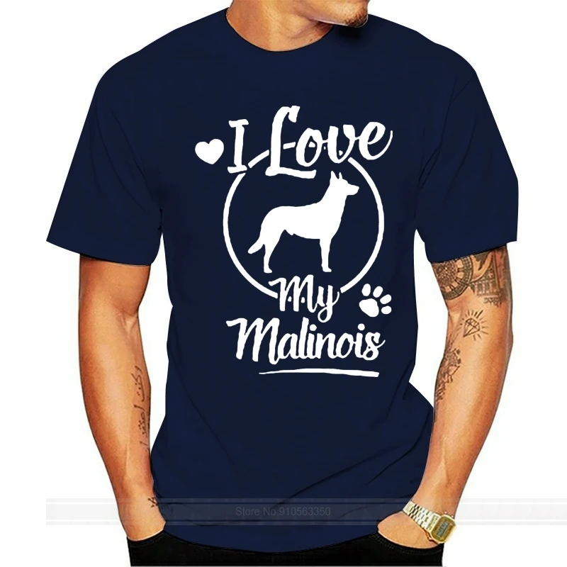 Belga Malinois Dog Owner Malinois Dog Lover T-Shirt Cotone Girocollo Cool Men T Shirt Big Size 3Xl 4Xl 5Xl Tee Tops