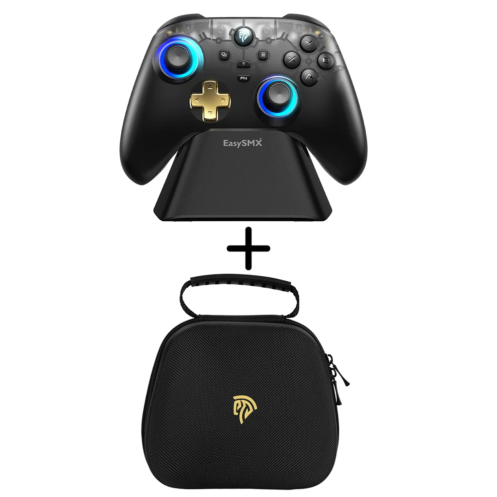 قاعدة شحن EasySMX Gamepad D05 وحدة تحكم لاسلكية مت...