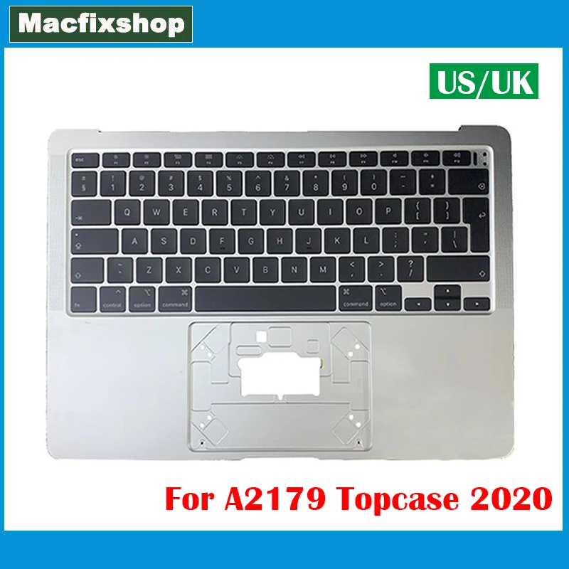 

2020 год A2179 для MacBook Air 13,3 дюйма, верхняя крышка корпуса A2179, английская Клавиатура США, замена клавиатуры с подсветкой, серый, серебристый, золотой