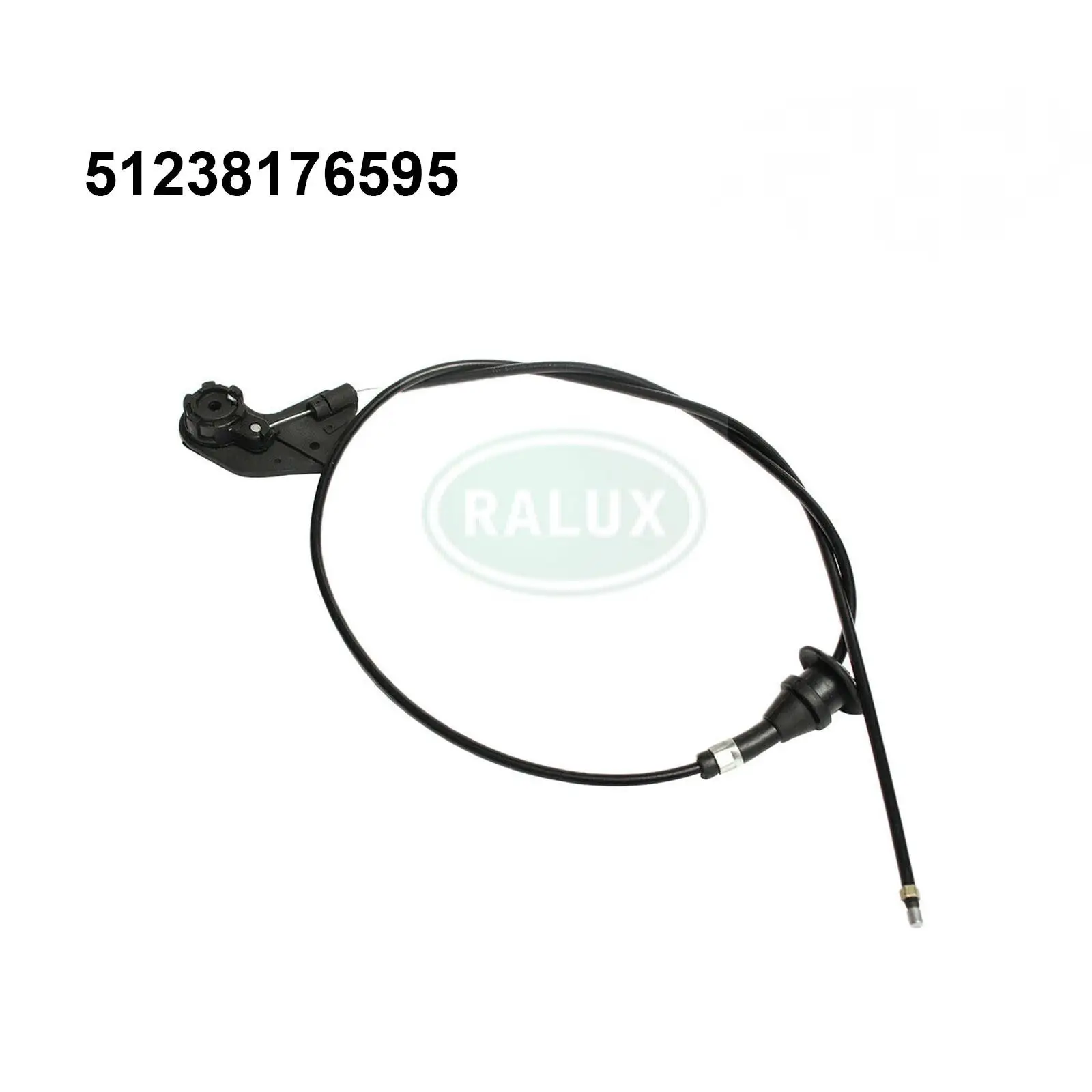

RALUX Engine Hood Release Cable For BMW E39 525i 530i Engine Bowden Cable Kit Hood Release Wire 51238176595 Car Acessories
