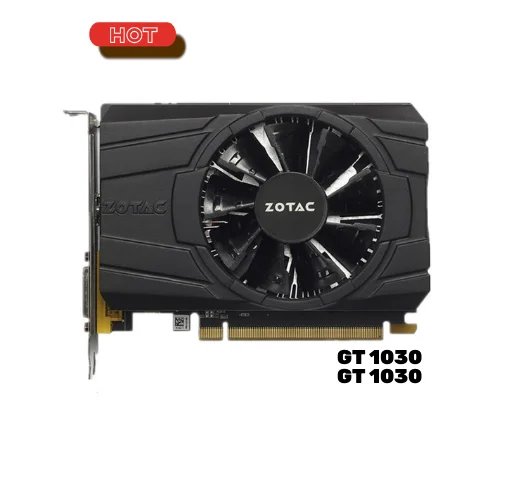 

ZOTAC GT 1030 OC 2GB Computer Gaming Geforce GT1030 OC GDDR5 Graphics Card GPU Video Cards For PC Comput GT HDMI Used