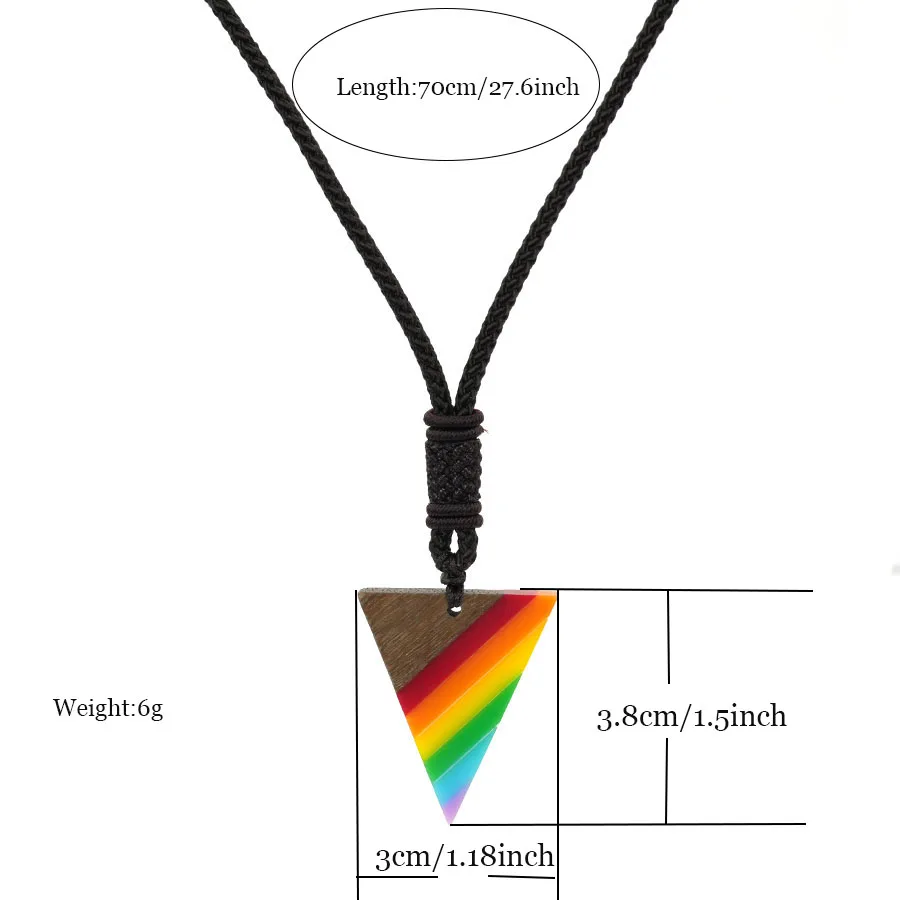 Handmade Wooden Braided Necklace For Men Women