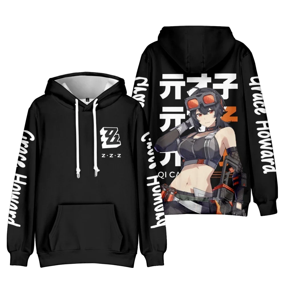 Zenless Zone Zero 3D Printing Streetwear Hoodie