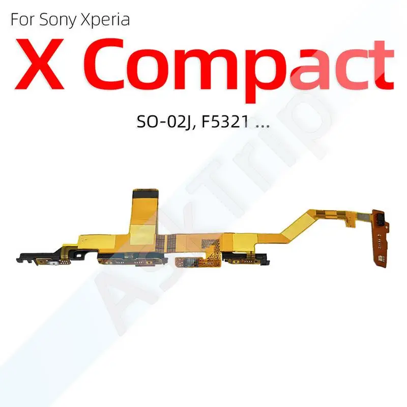 Universal Side Key Button Power Volume Flex Cable Replacement for Sony Xperia Series Smartphones