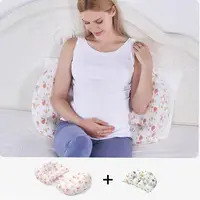 New Cotton Waist Maternity Pillow For Pregnant Women Pregnancy Pillow U Full Body Pillows To Sleep Pregnancy Cushion Pad Product 2