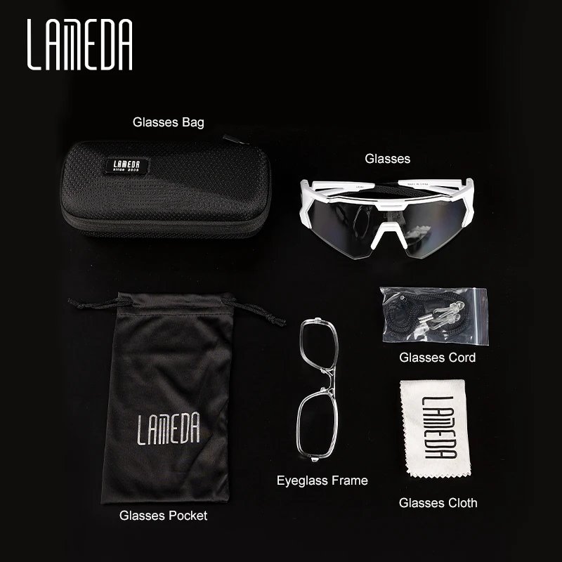 LAMEDA Photochromic Cycling Sunglasses Men Professional Bicycle Glasses Goggles Windproof MTB Road Bike Glasses Mountain Eyewear Cycling Sunglasses Cycling Glasses Sun Glasses Bicycle Glasses Sport Sunglasses Sports Glasses Sports Goggles