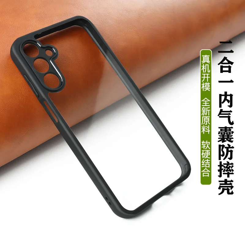 Per Samsung Galaxy A15 Custodia Samsung A15 A55 Cover Soft Tpu Frame Pc Bumper Custodie Protettive Per Samsung Galaxy A15 Funda