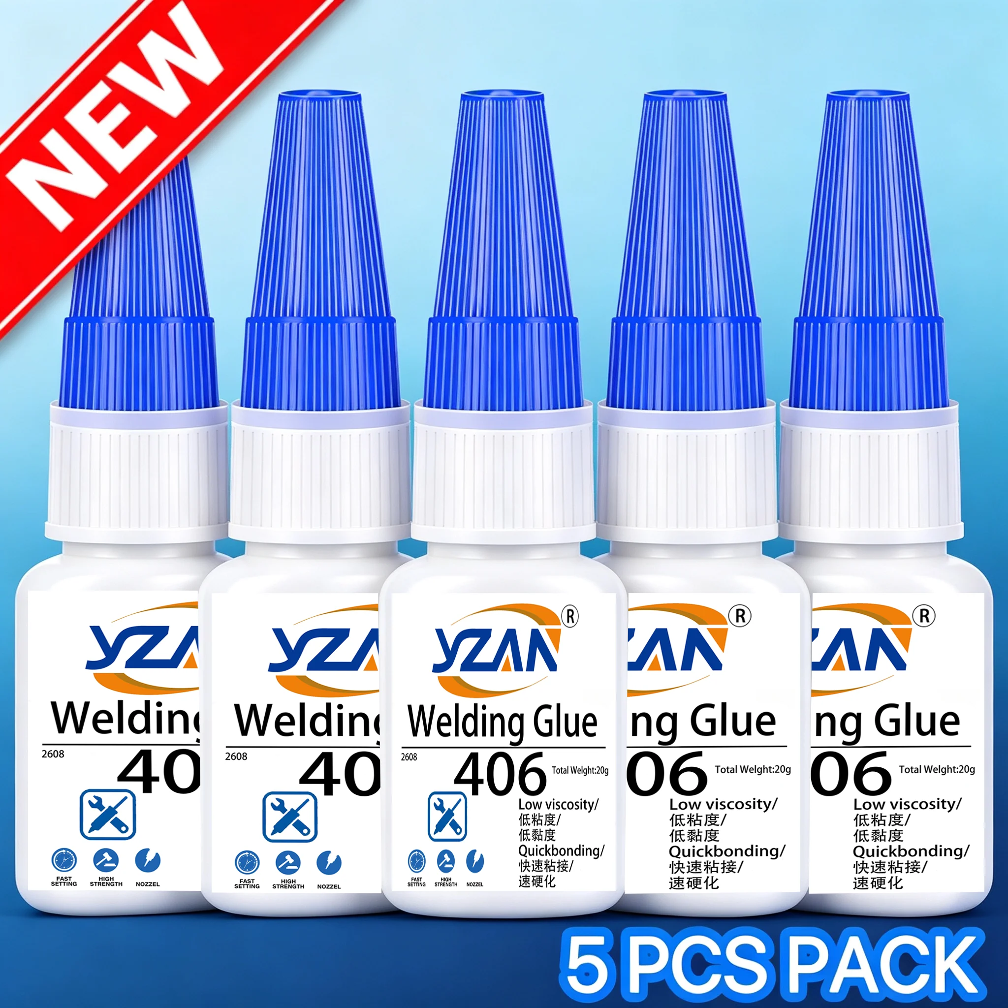 Versatile Super Strong Transparent Adhesive