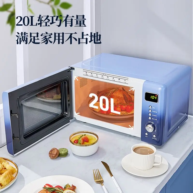 New Microwave 20L Home Mini Vintage Microwave Turntable Chassis  Микроволновая Печь Hornos Microondas Мини Печь Электрическая - AliExpress