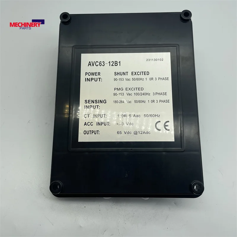 New AVR AVC63-12B1 Automatic Voltage Regulator 180-280 Vac 50/60 Hz 1 OR 3 phase